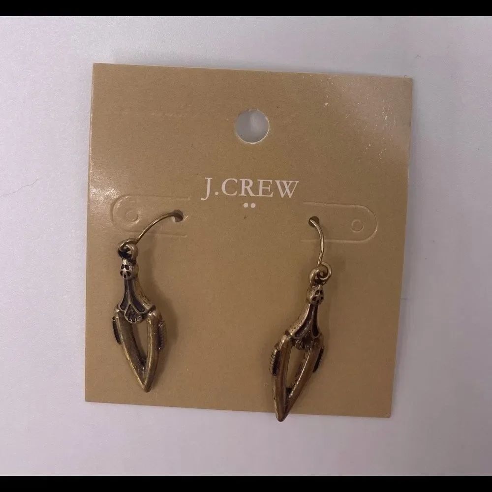 J. Crew Spear Arrow Earrings